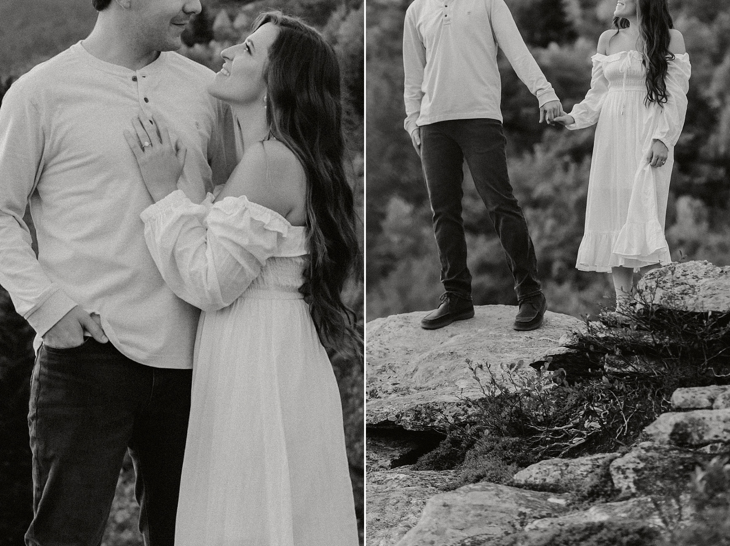 Fall Engagement Session on the Blue Ridge Parkway