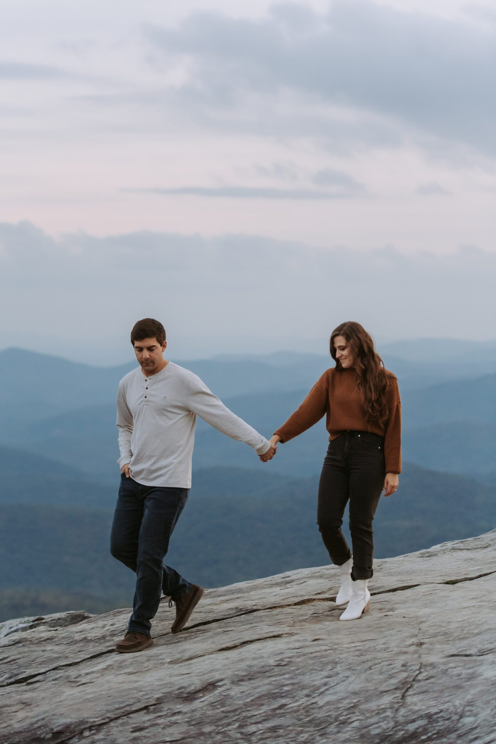 Fall Engagement Session on the Blue Ridge Parkway