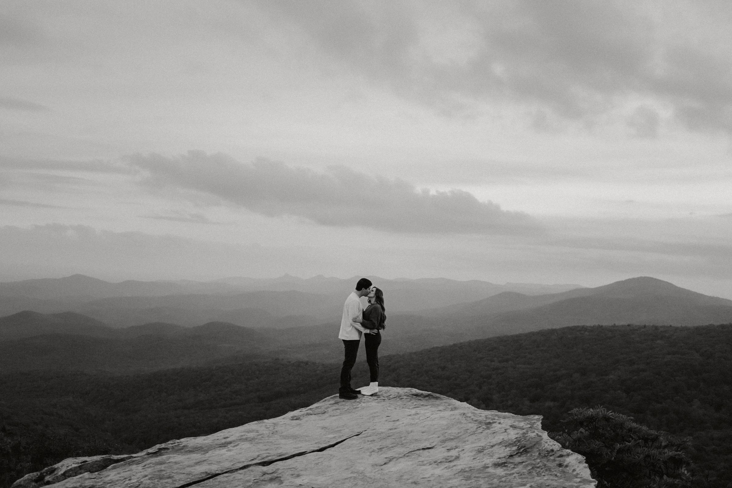 Fall Engagement Session on the Blue Ridge Parkway