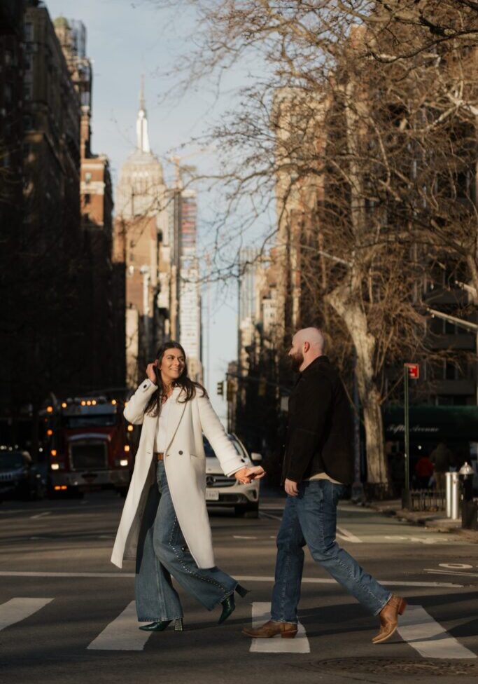 Washington Square Park Engagement - New York City - Molly + JB26