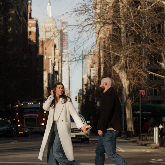 Washington Square Park Engagement - New York City - Molly + JB26